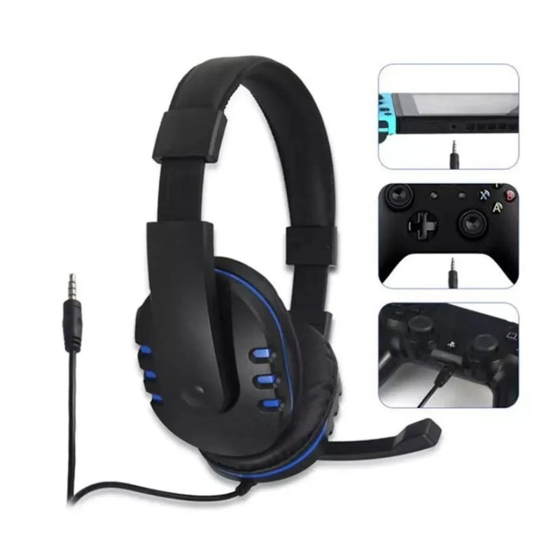 Fone Gamer para Ps4 Com Fio